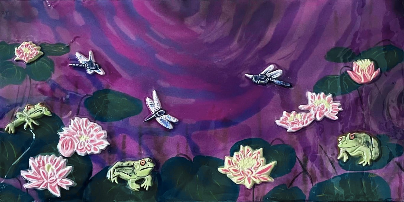 Lily Pond At Dusk - A*R*C*